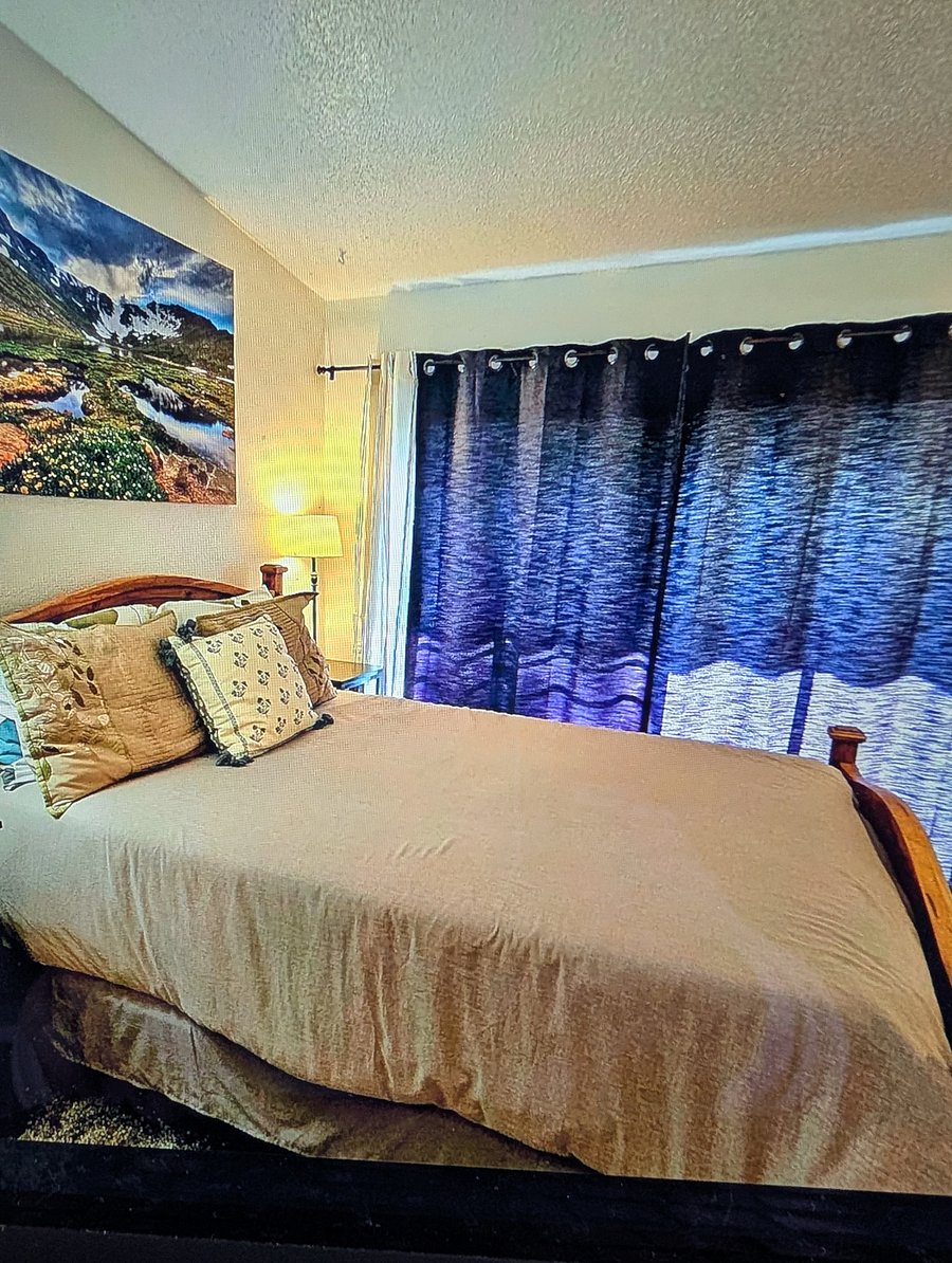 Master Bedroom with private balcony