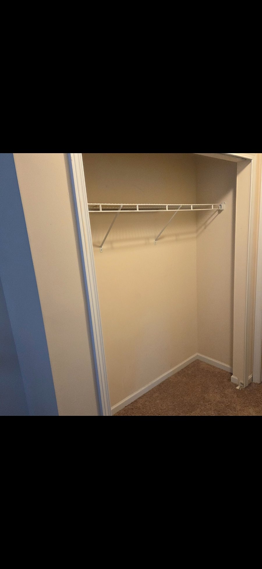 Closet in primary room