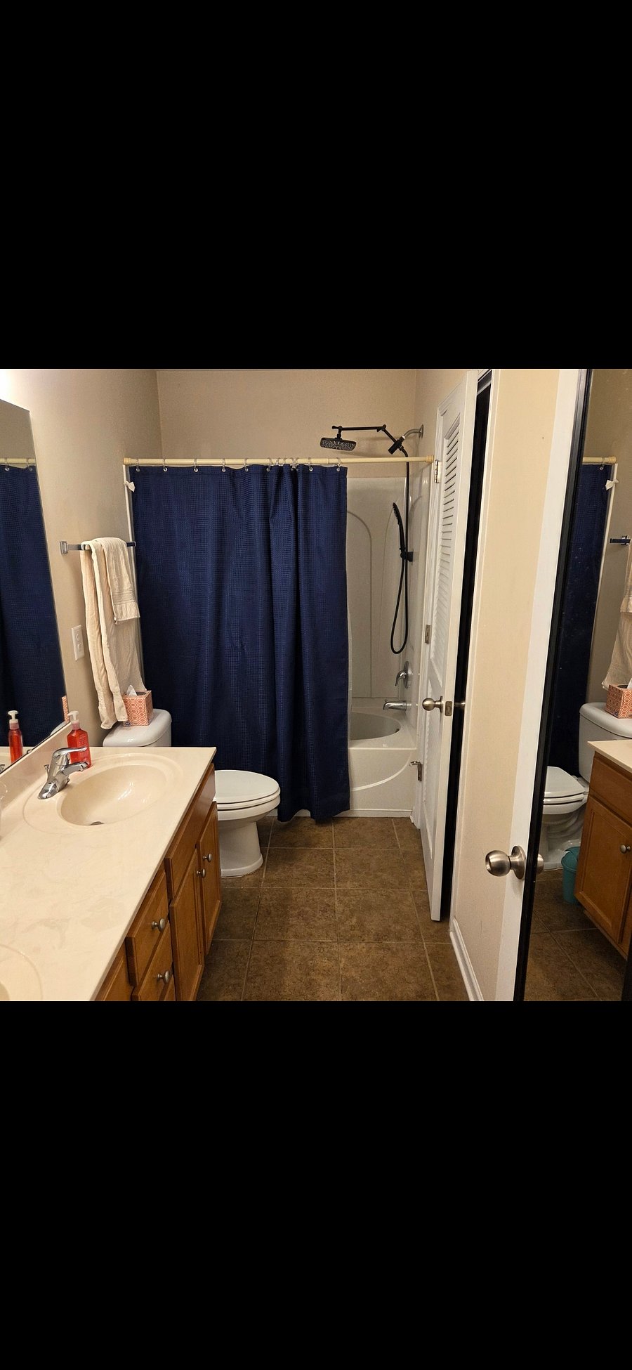 Bathroom in primary bedroom