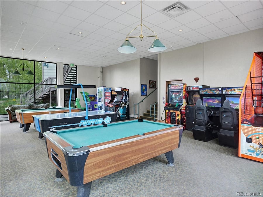 Clubhouse gameroom