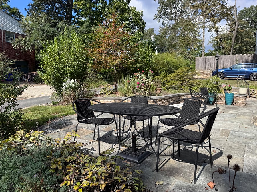 Shared patio