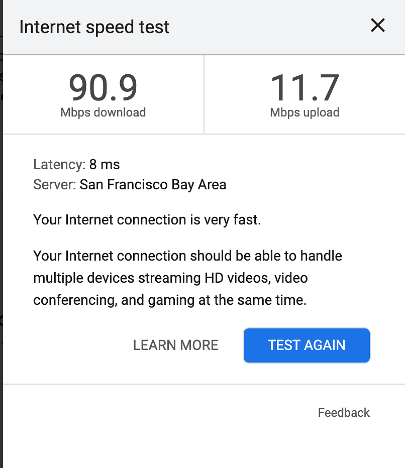 There is a new TP-Link Wifi 6 Router in the unit for fast wifi, and an ethernet cable in case you want to hard wire. 