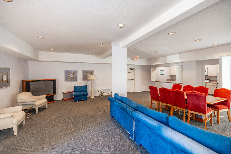 Community Room available with reservation and added fee