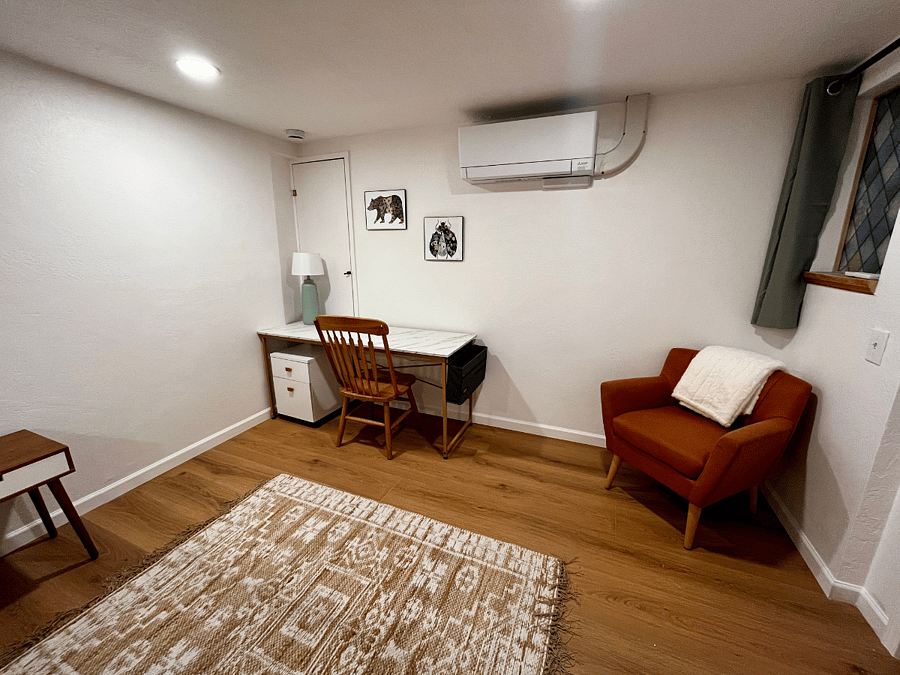 Dedicated Work Area in Queen Bedroom