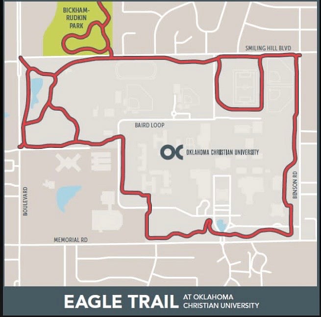 2.5 Mile Eagle Trail walking trails