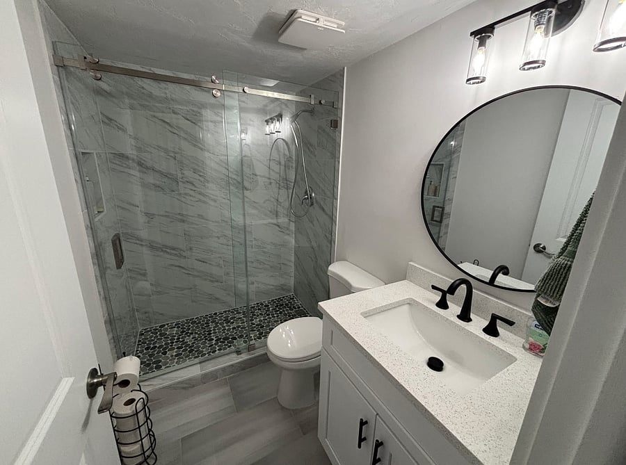 Hall bathroom