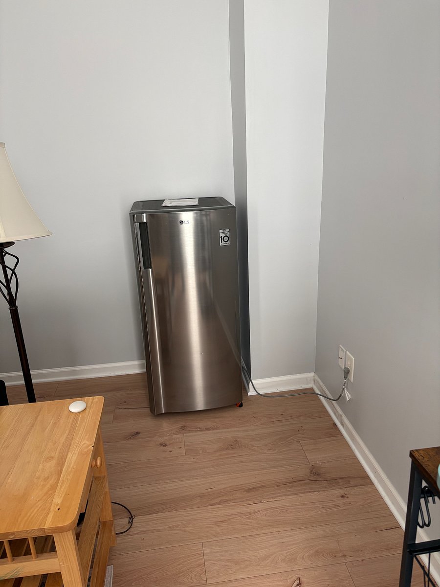 small fridge