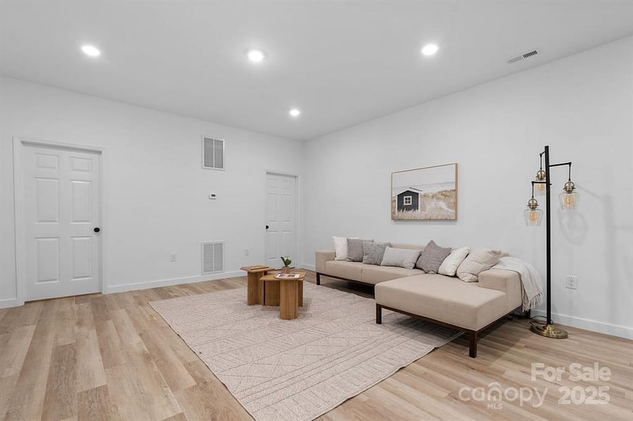 living room/ door to laundry room