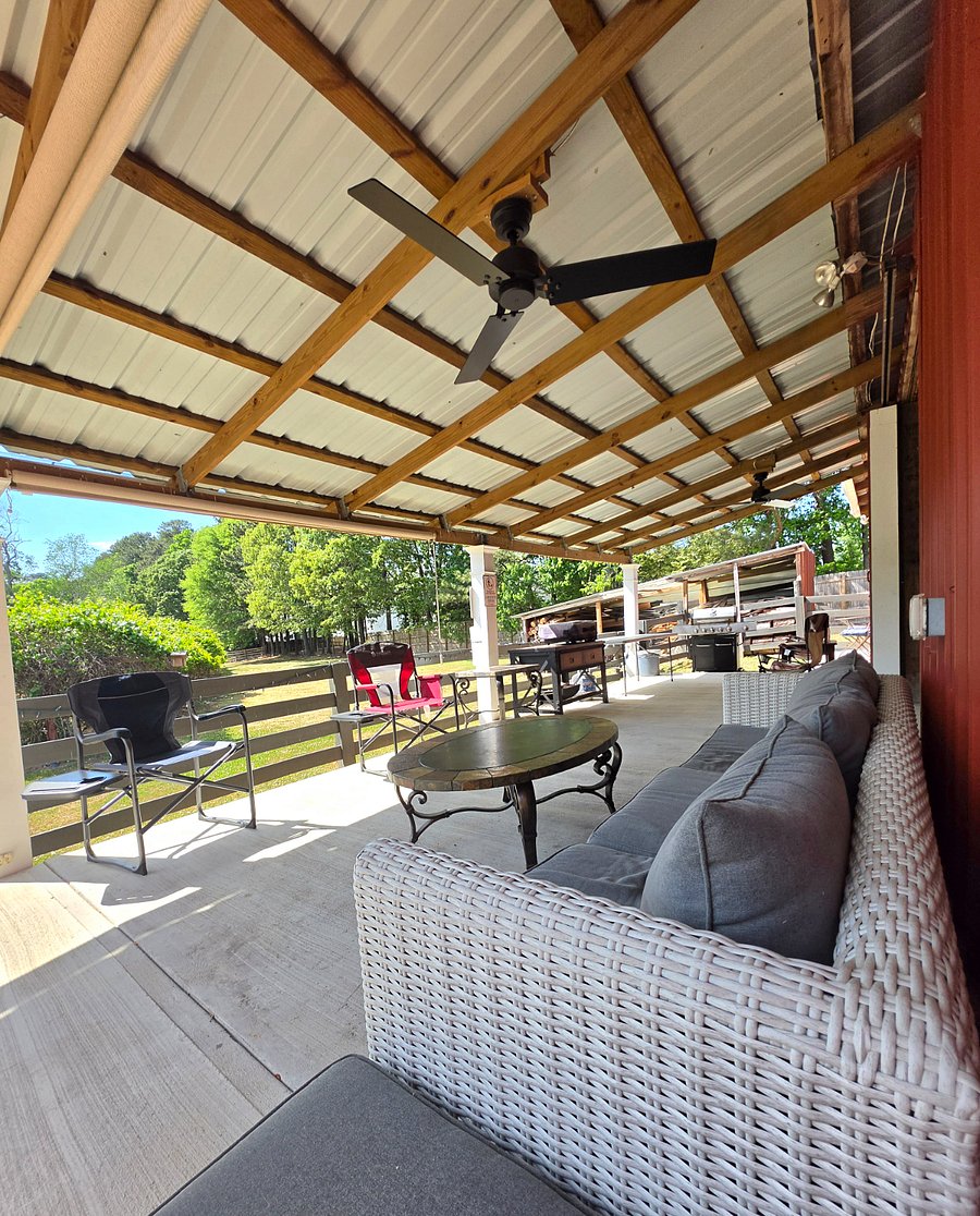 BBQ Area at the Barn