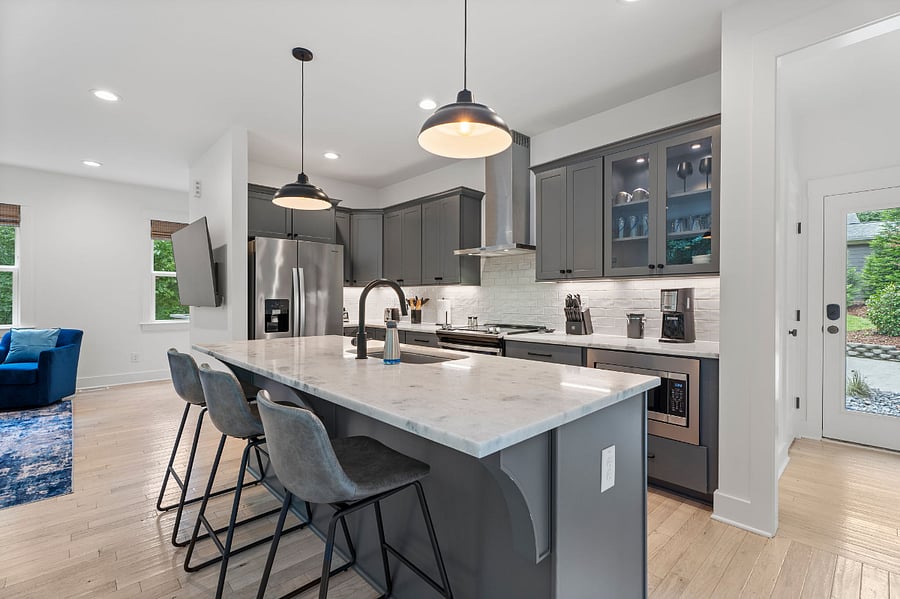 Custom Marble Counters.