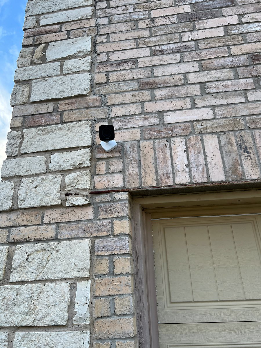Security Camera Above Garage Door