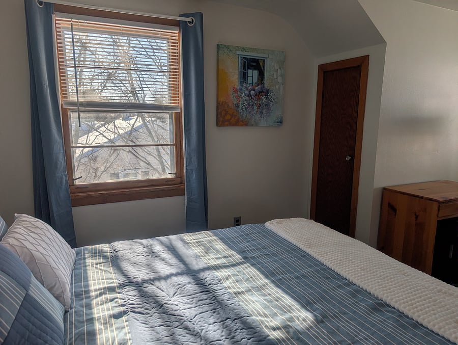 Plenty of natural light up here!
