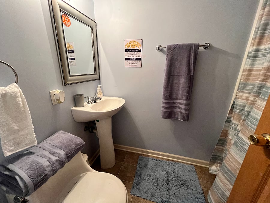 downstairs bathroom