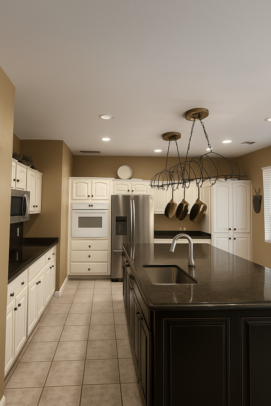 Kitchen
own cabinet space