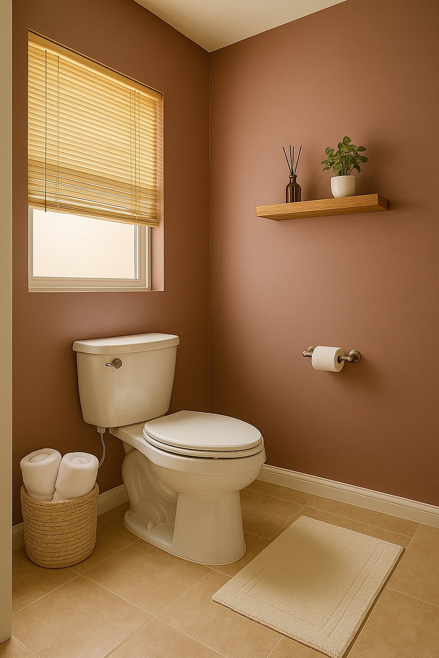 Ensuite privet toilet room
