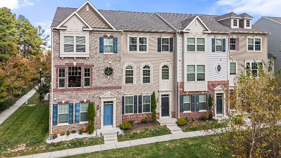Second town house from the left