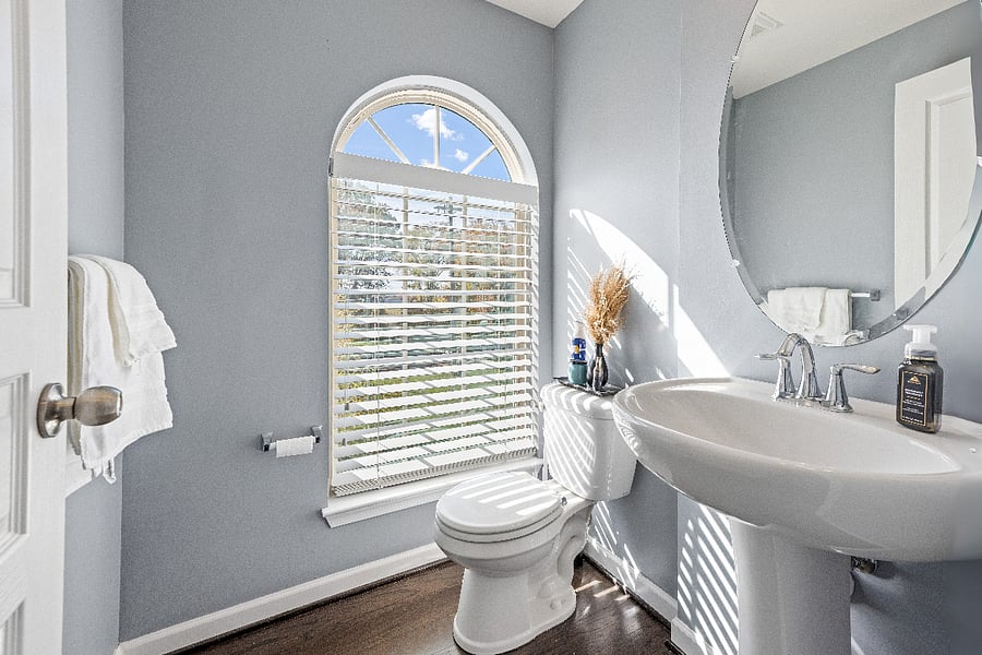 Main floor restroom