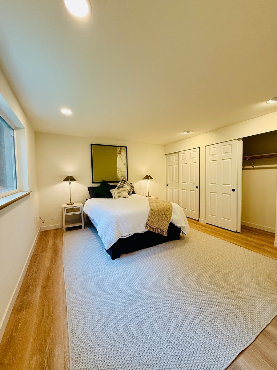 #1 Master bedroom with queen and bath