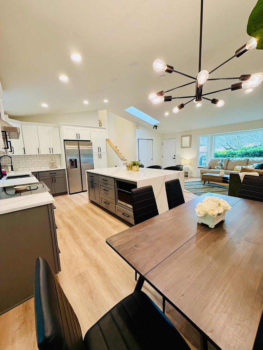 open concept living space