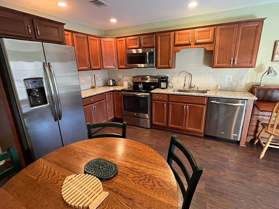 Fully equipped kitchen