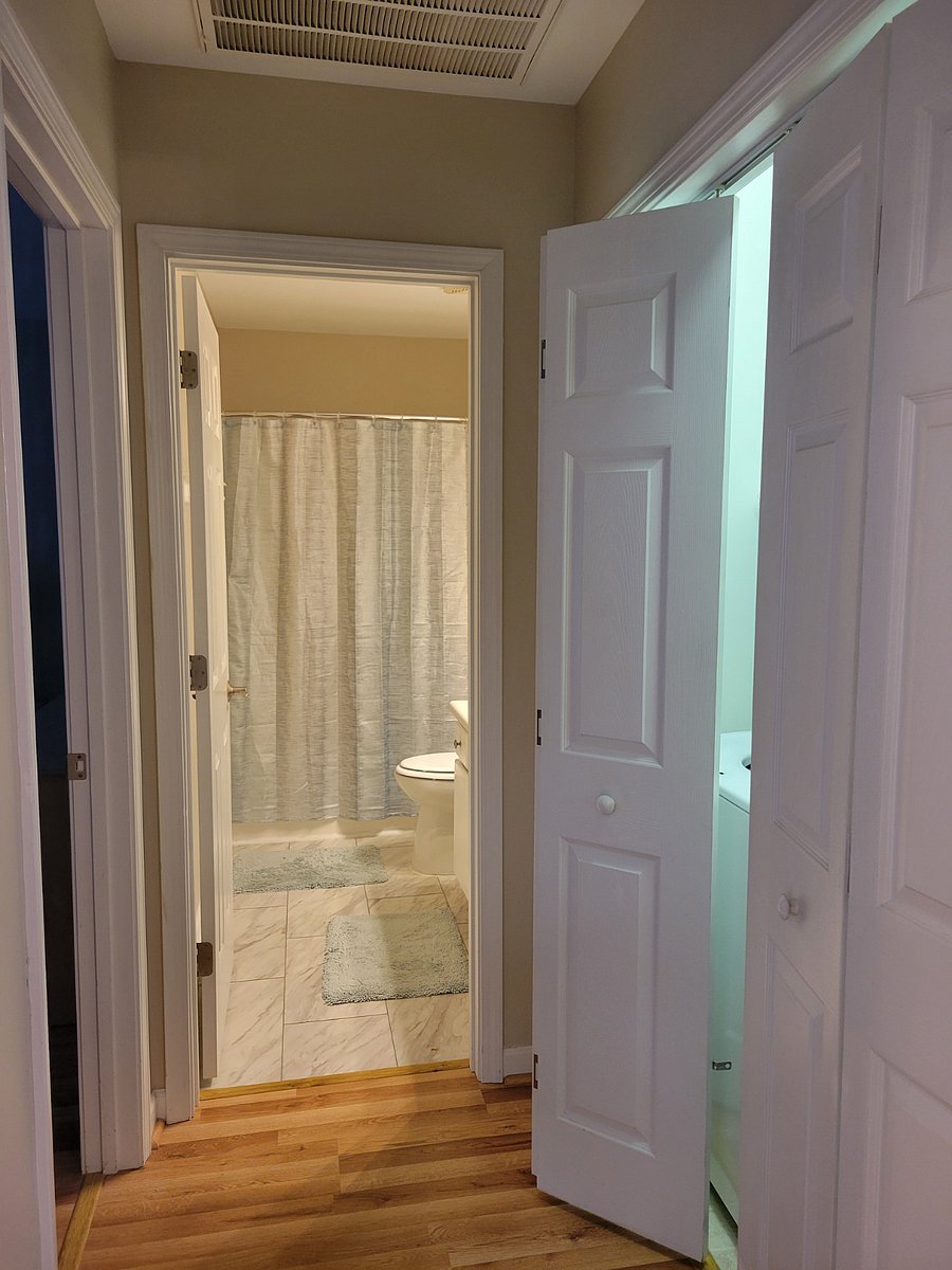 BR 2 hallway & laundry closet