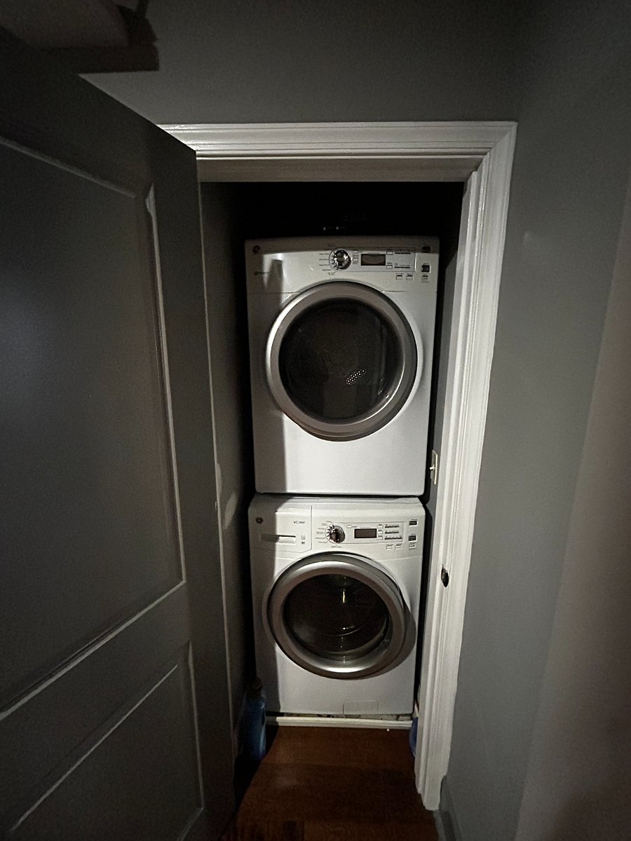 In unit washer/dryer