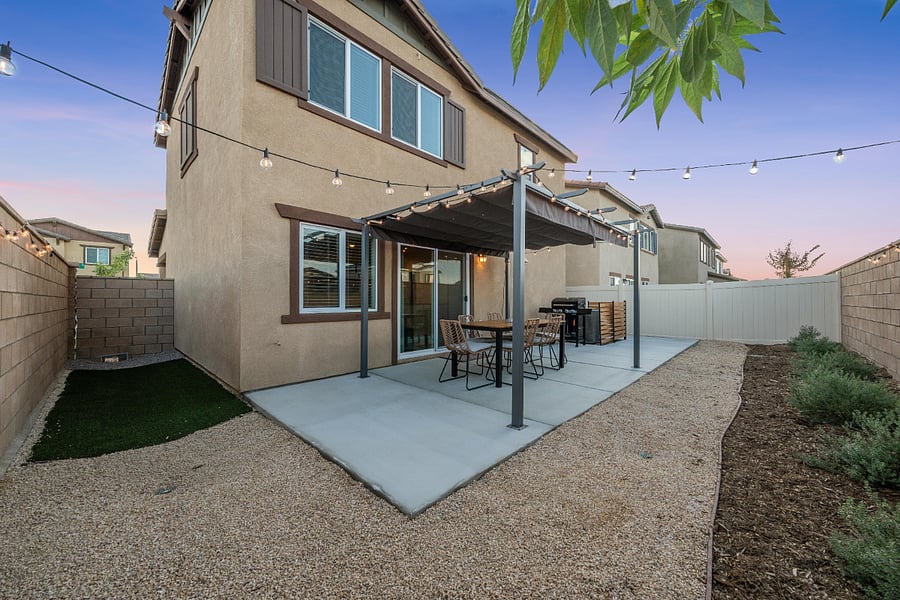 Shared backyard