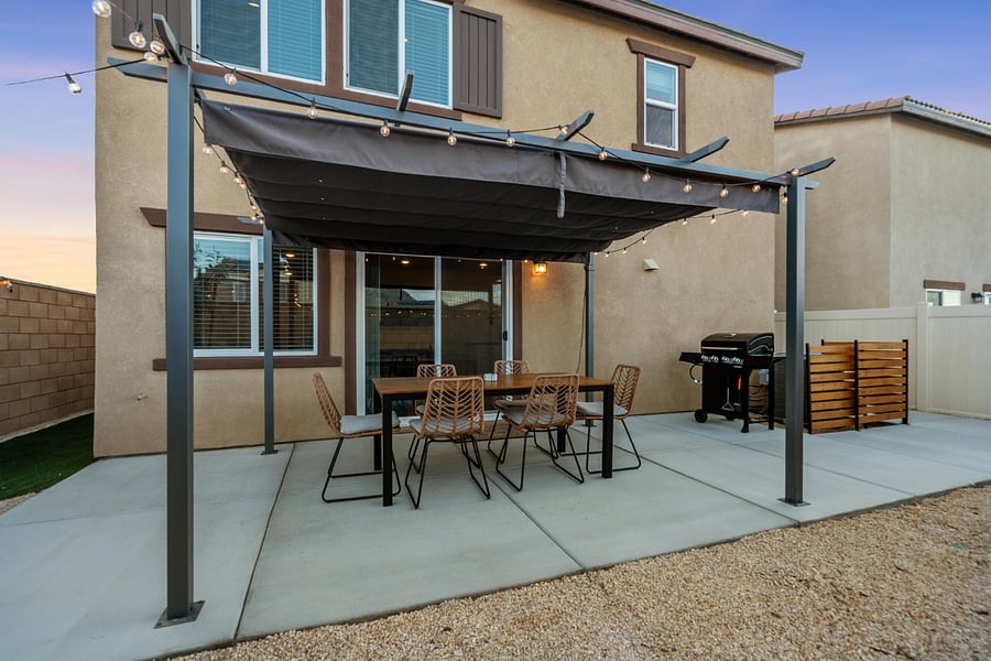 Shared backyard