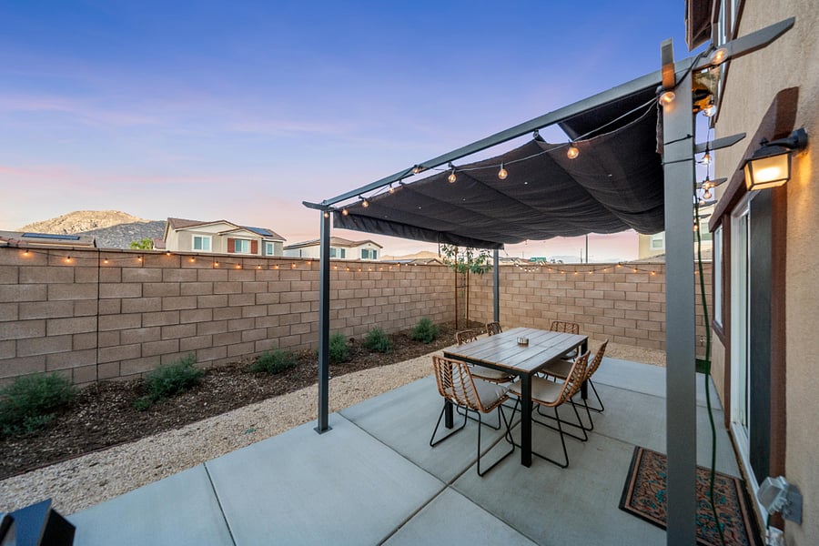Shared backyard