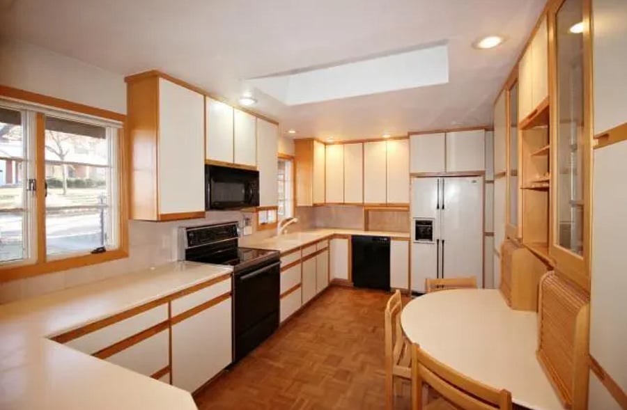 Kitchen has new appliances