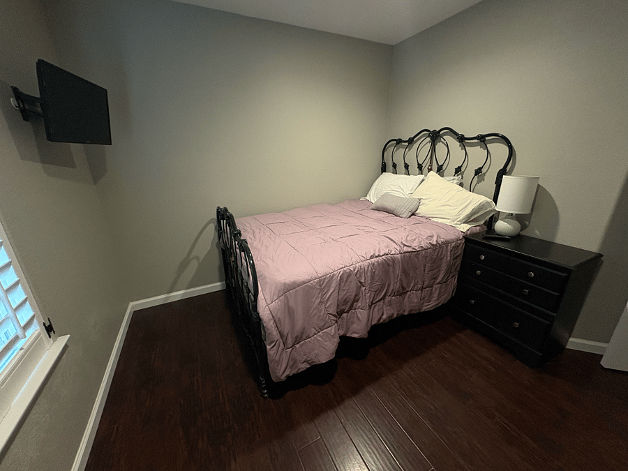 Secondary Bedroom (closet and dresser not pictured)