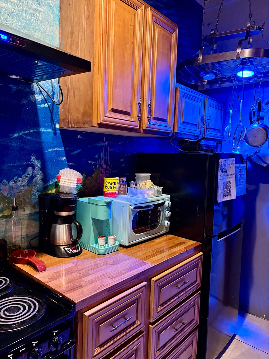 Kitchen night view