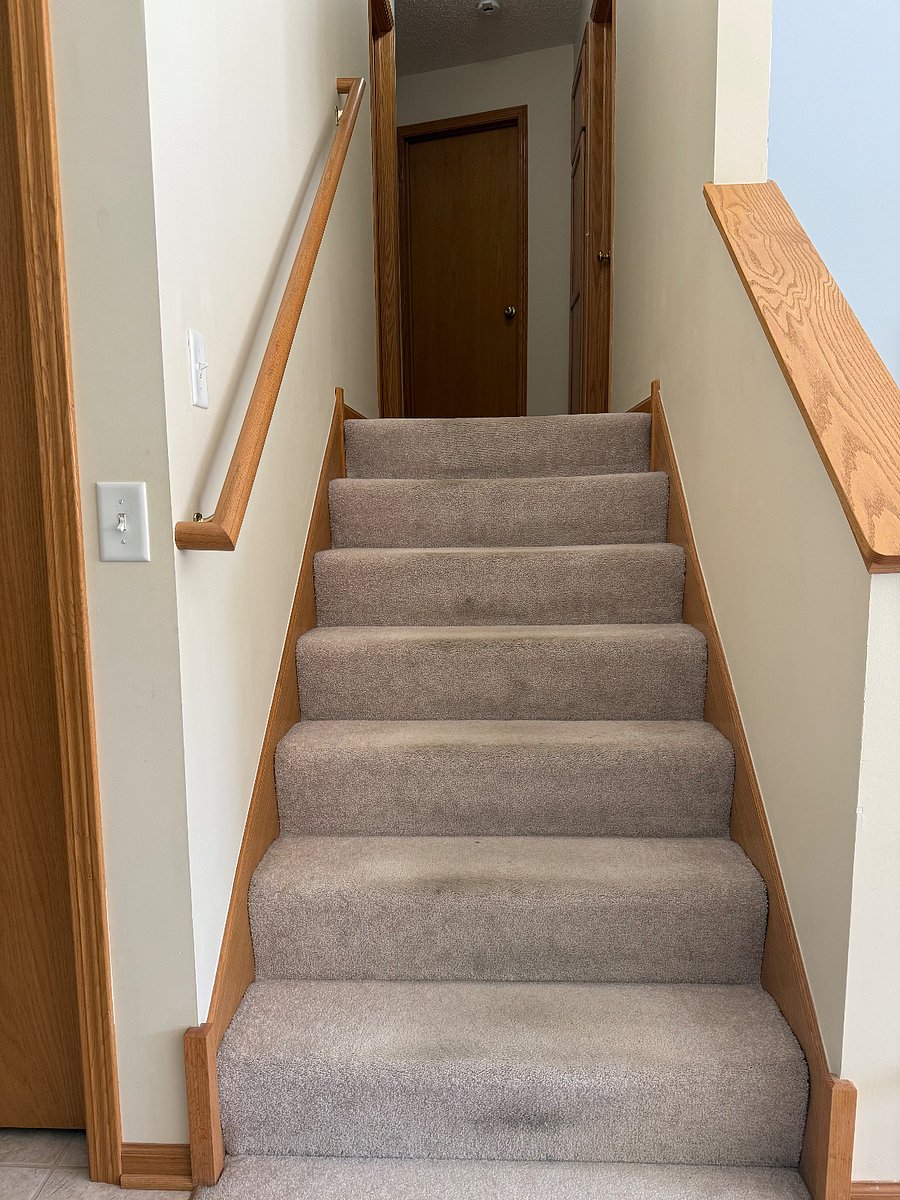 Stairs from Main Level to Upper Level
