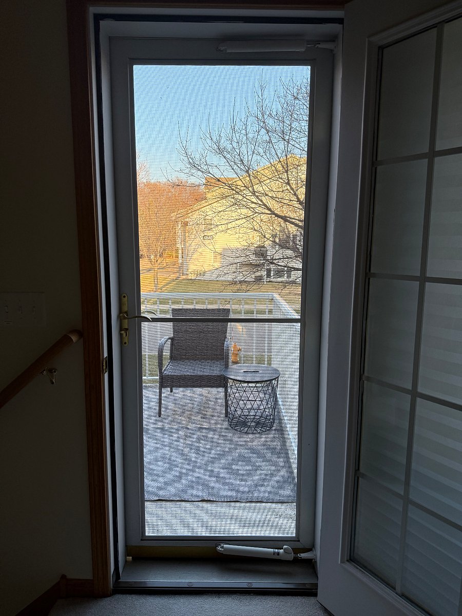 Outdoor private patio off of Living Room