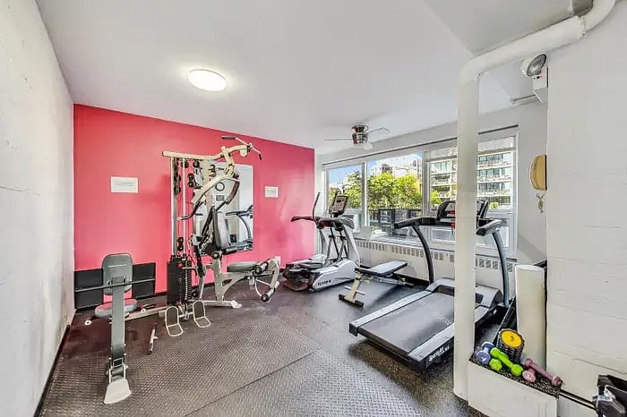 2nd floor workout area