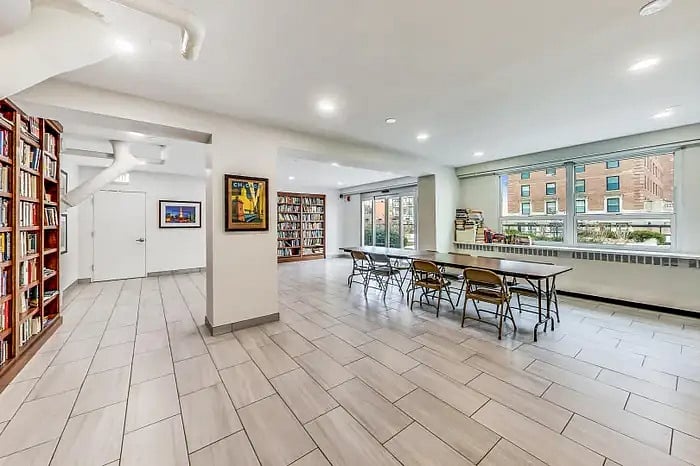 2nd floor library or work/study area
