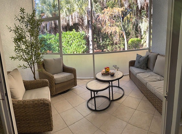 Screened in all season lanai
