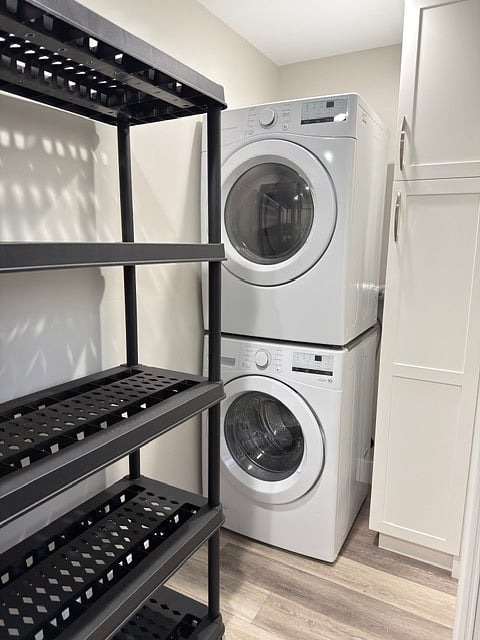 Washer/Dryer in storage room
