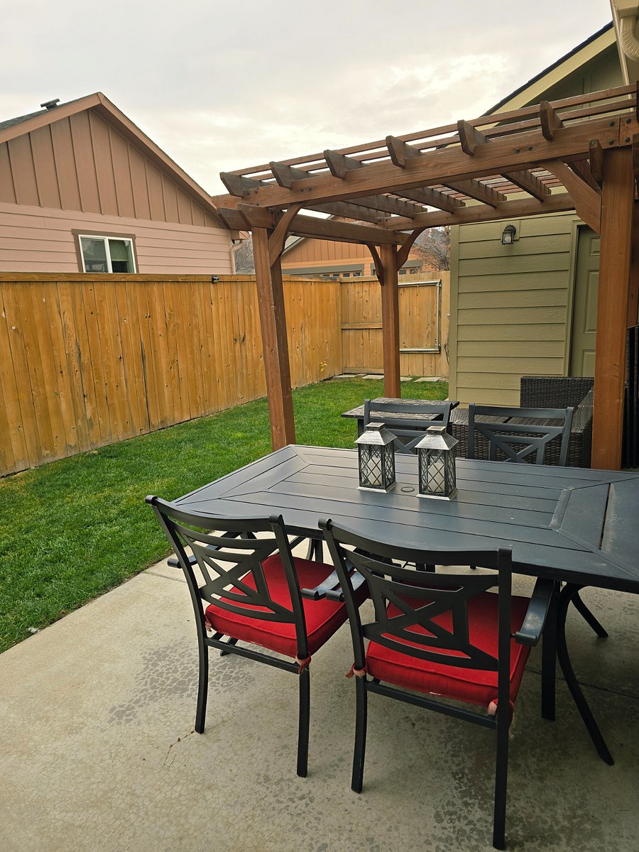 Patio with firepit