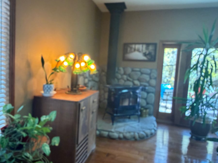 Stove in family room