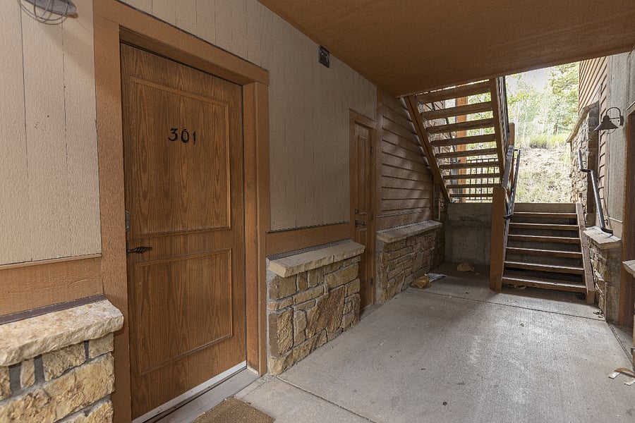 Exterior entrance