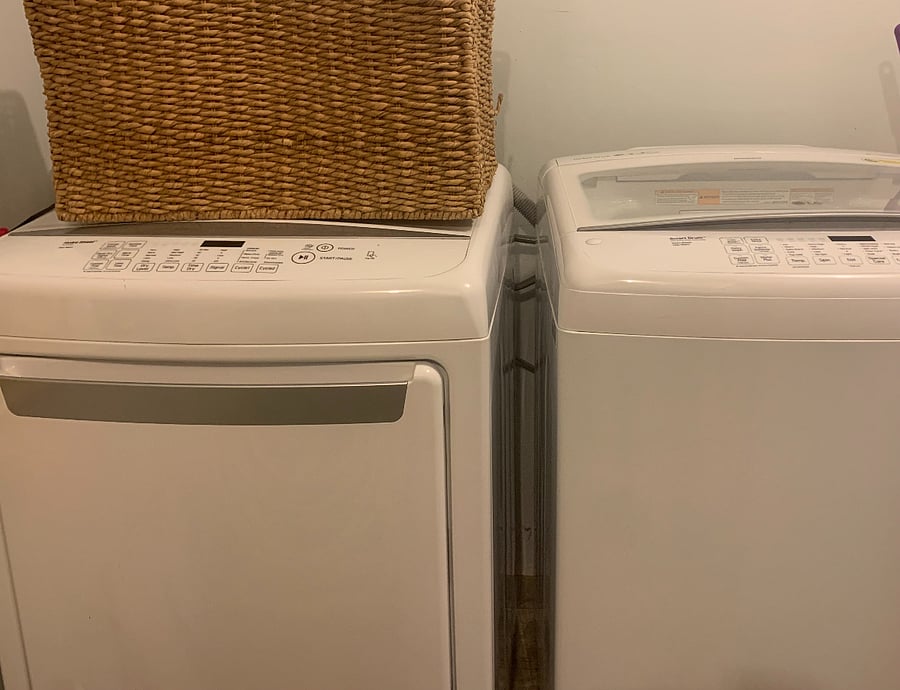 Washer & Dryer Laundry Room No Charge