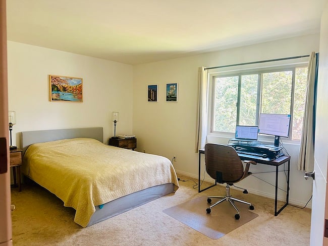 Master Bedroom with Work Station