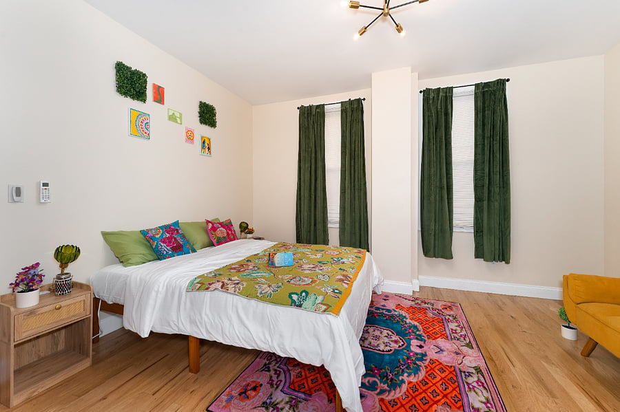Bedroom 2 (Shared Bath, second floor)