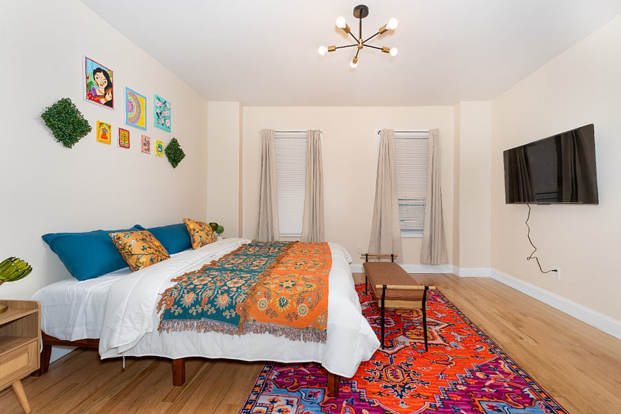 Bedroom 3 (Shared Bath, second floor)