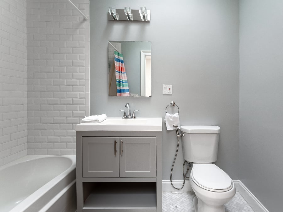 Bath for bedroom 2 and 3 (shared)