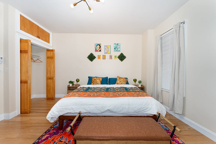 Bedroom 3 (Shared Bath, second floor)