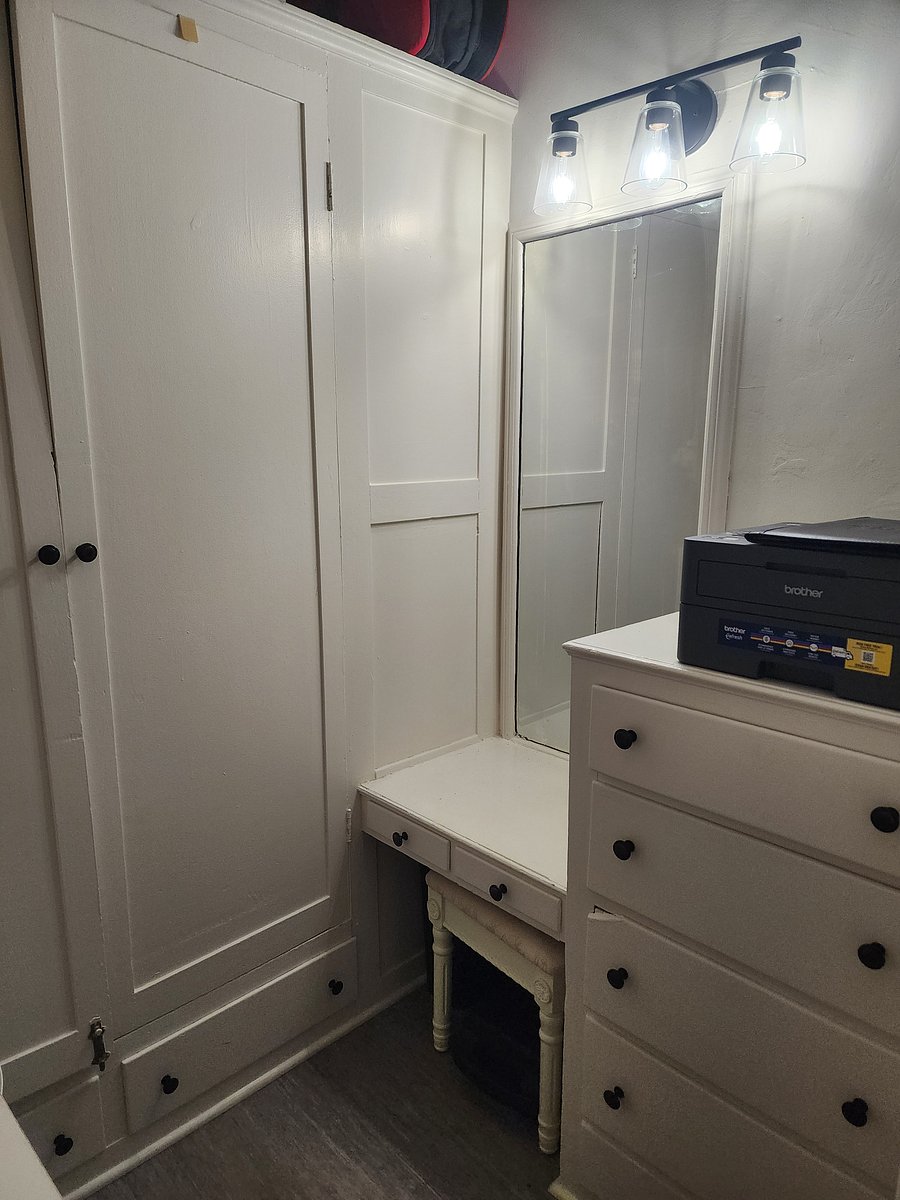 Vanity with a storage