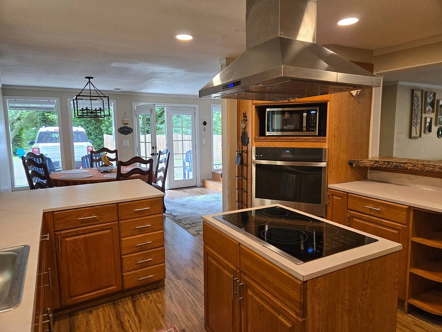Kitchen looking to Dining Room