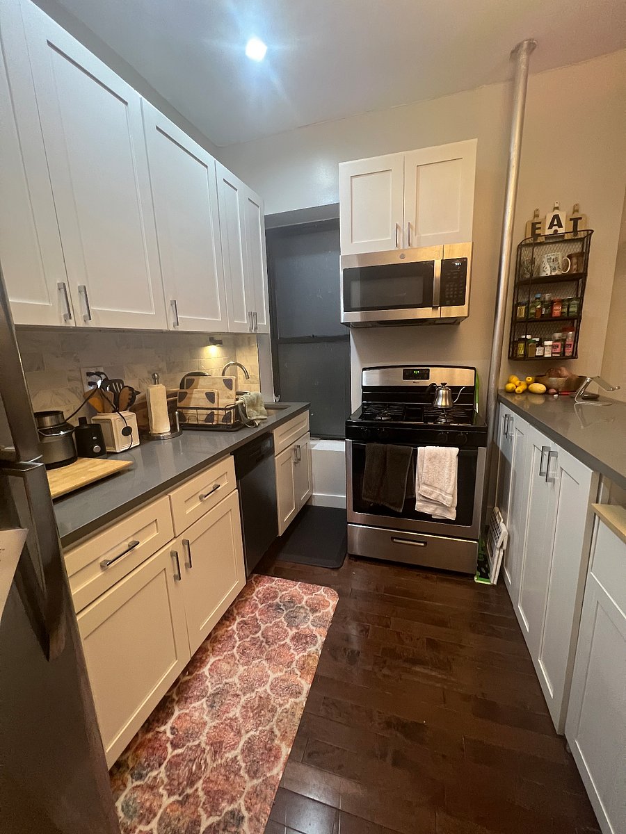Dishwasher and a lot of storage space.